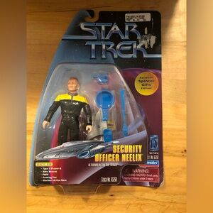 Star Trek Security Officer Neelix Action Figure - Vintage